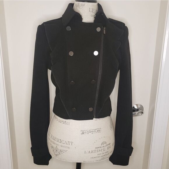 BCBG contemporary pea coat - Picture 3 of 14